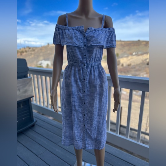 🌞Lucky Brand Dress w/ Removable Straps - Picture 2 of 14